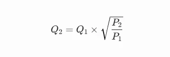 The Non-Linear Pressure-To-Flow Relationship The Non-Linear Pressure-To-Flow Relationship